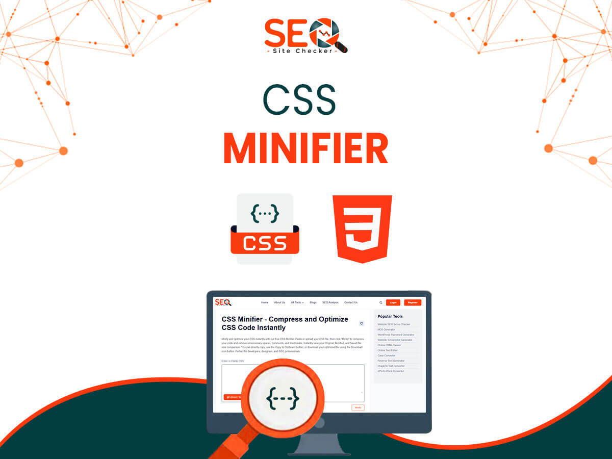 CSS Minifier Online Free | Compress & Optimize CSS Code...