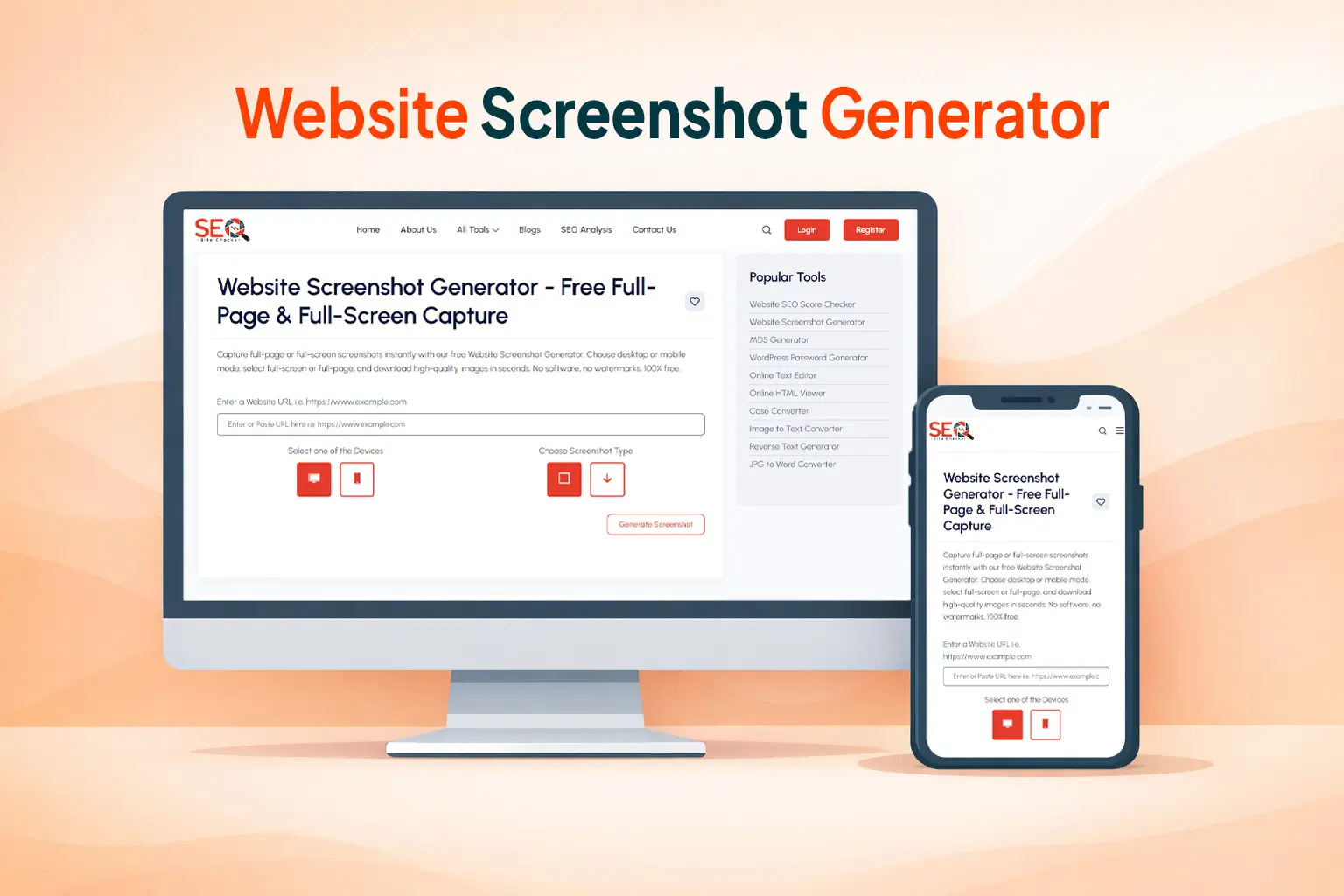 Website Screenshot Generator: Capture Full Page Screenshots Instantly