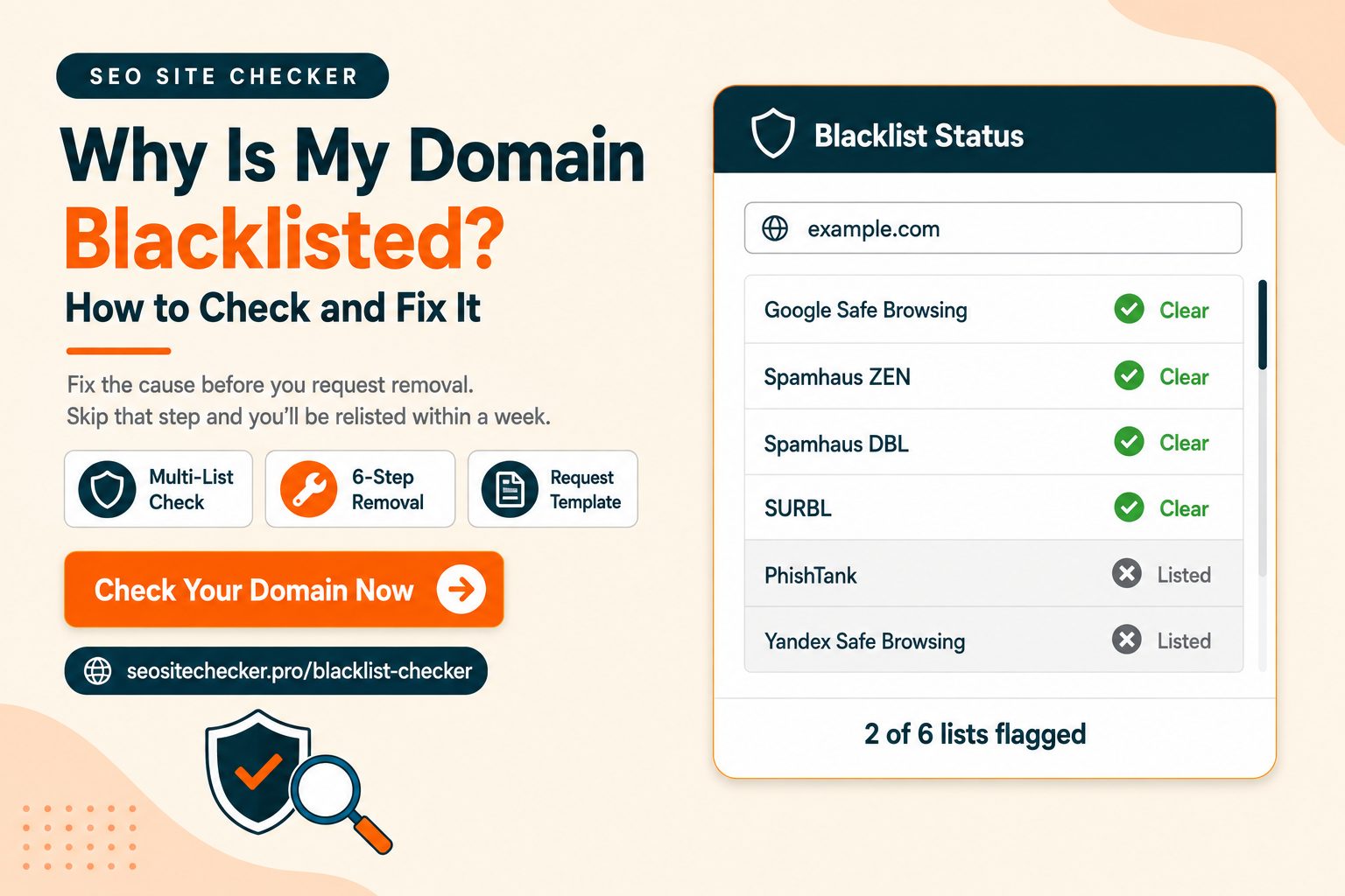 What Is a Domain Blacklist and How to Fix It