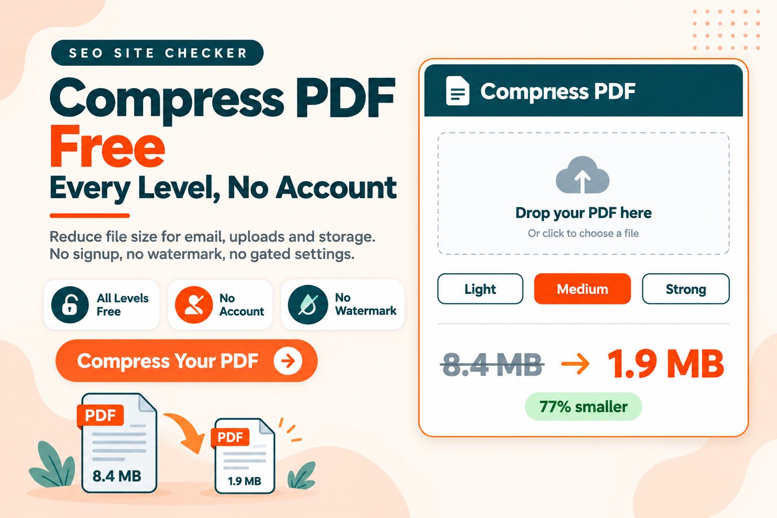 Compress PDF Free: Reduce File Size Without Losing Quality