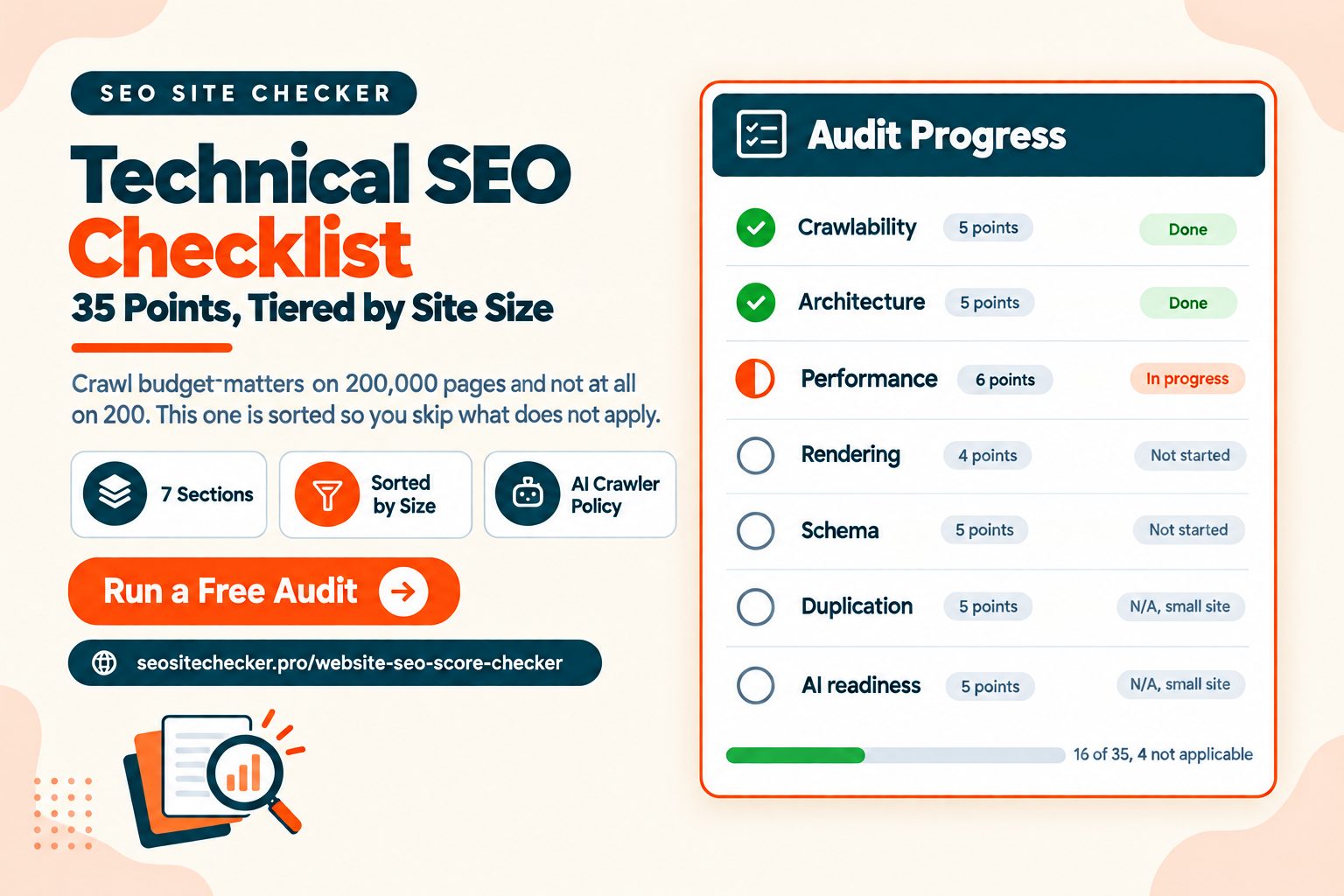 PILLAR: Technical SEO Checklist — 35-Point Audit