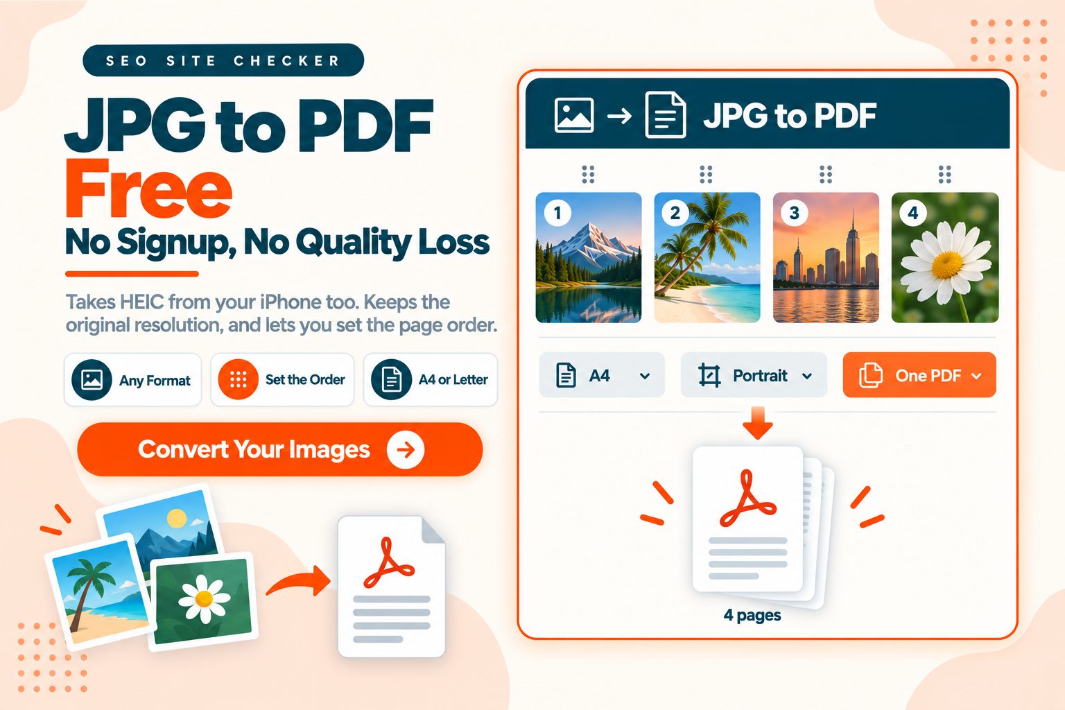JPG to PDF Free: Convert Images Without Losing Quality