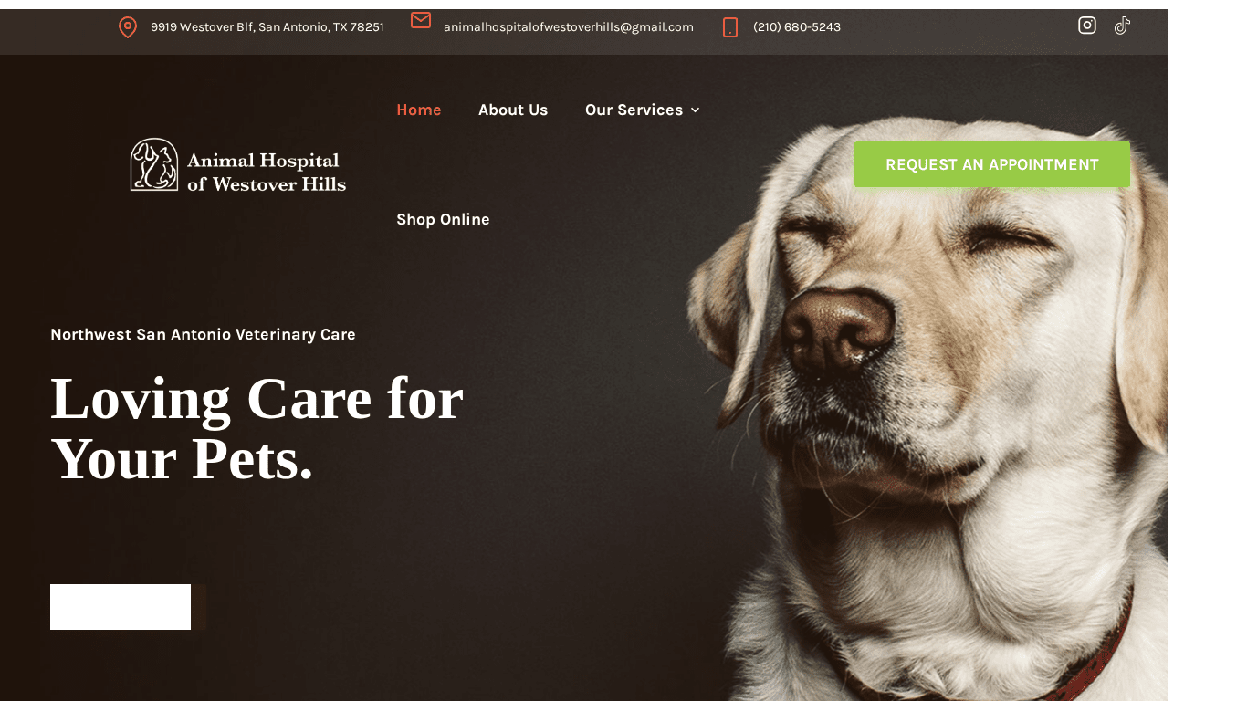 animalhospitalofwestoverhills.com