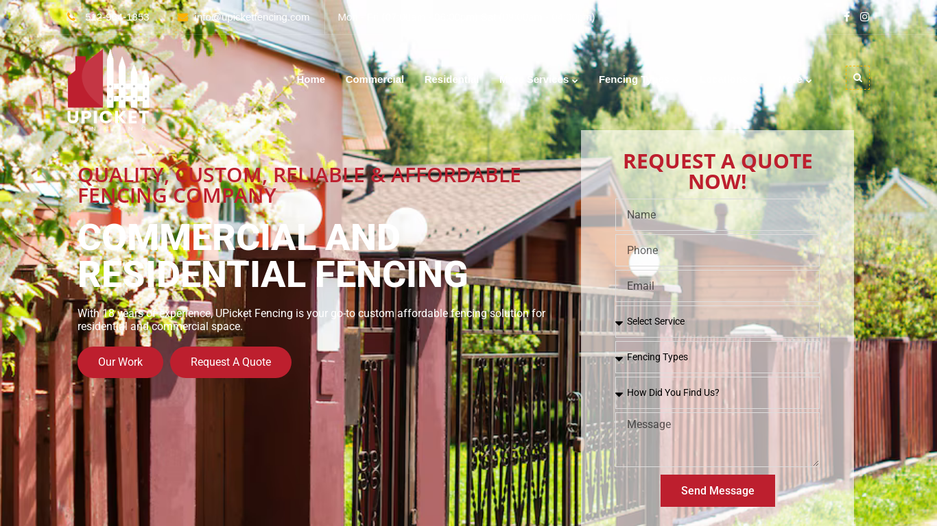 upicketfencing.com