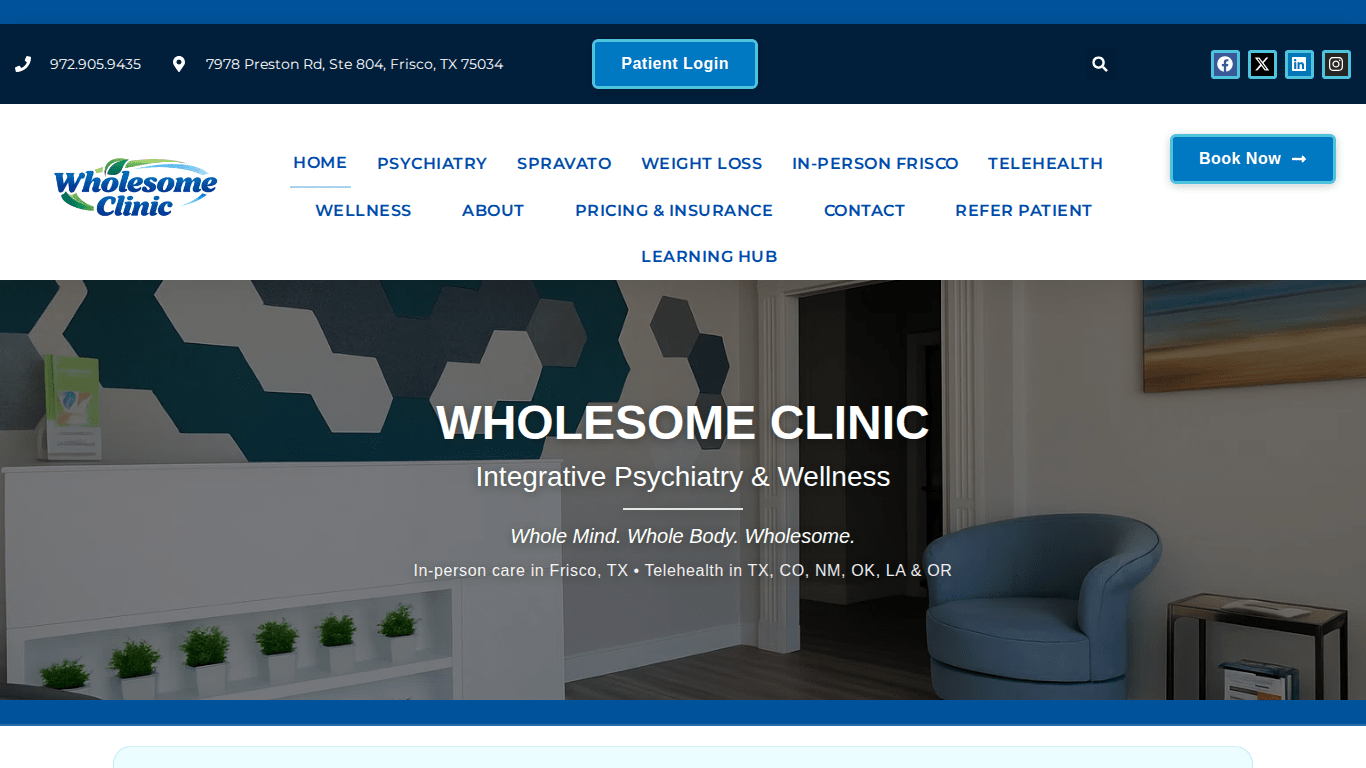 wholesomeclinic.com