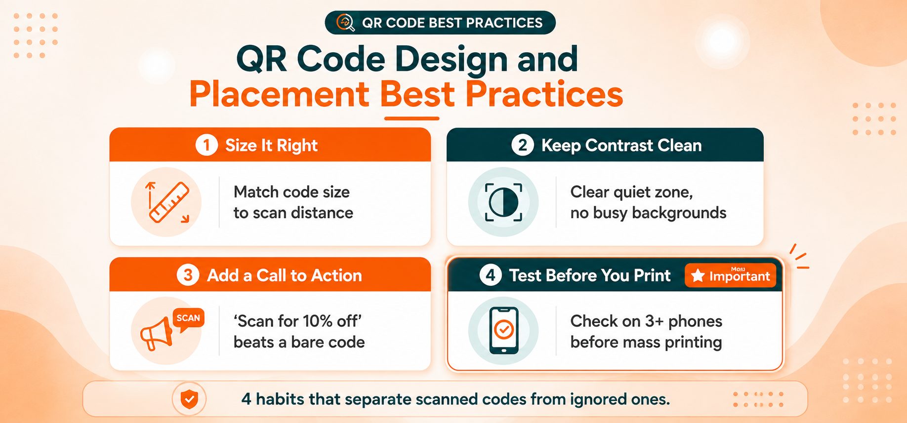 QR Code Design and Placement Best Practices