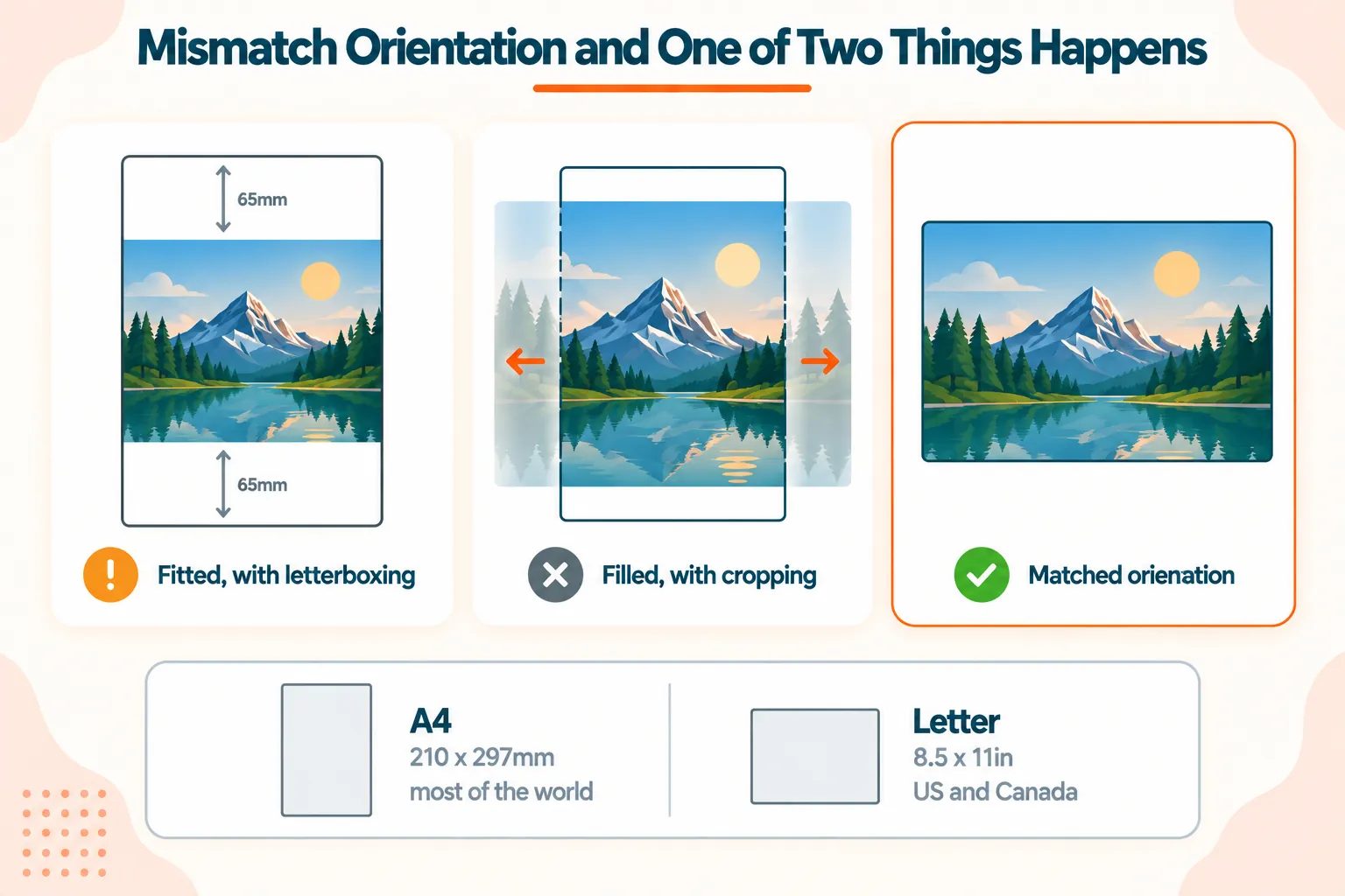 Page Size and Orientation
